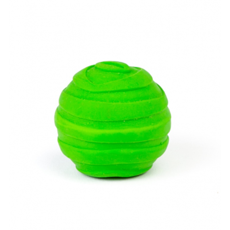 Budz - Latex Ball Squeaker Green 1.9"