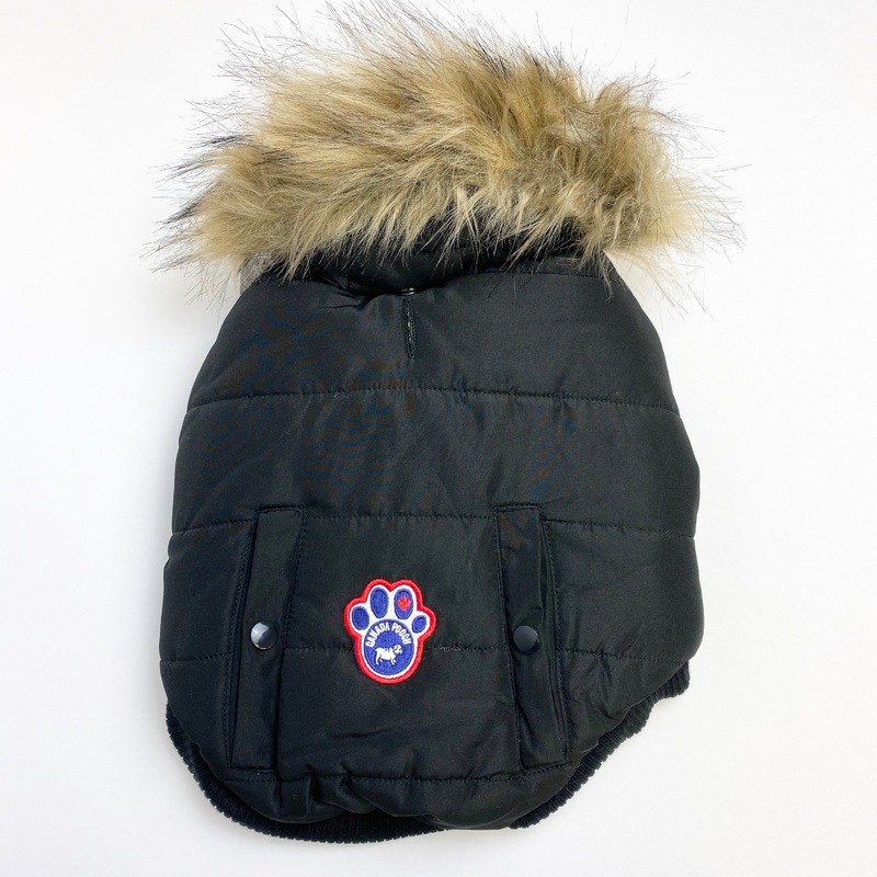 Canada Pooch - North Pole Parka (Black)