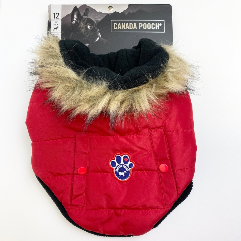 Canada Pooch - North Pole Parka (Red)