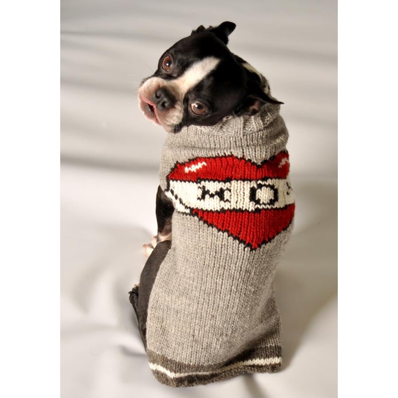 Chilly Dog - Tattooed Mom Wool Dog Sweater