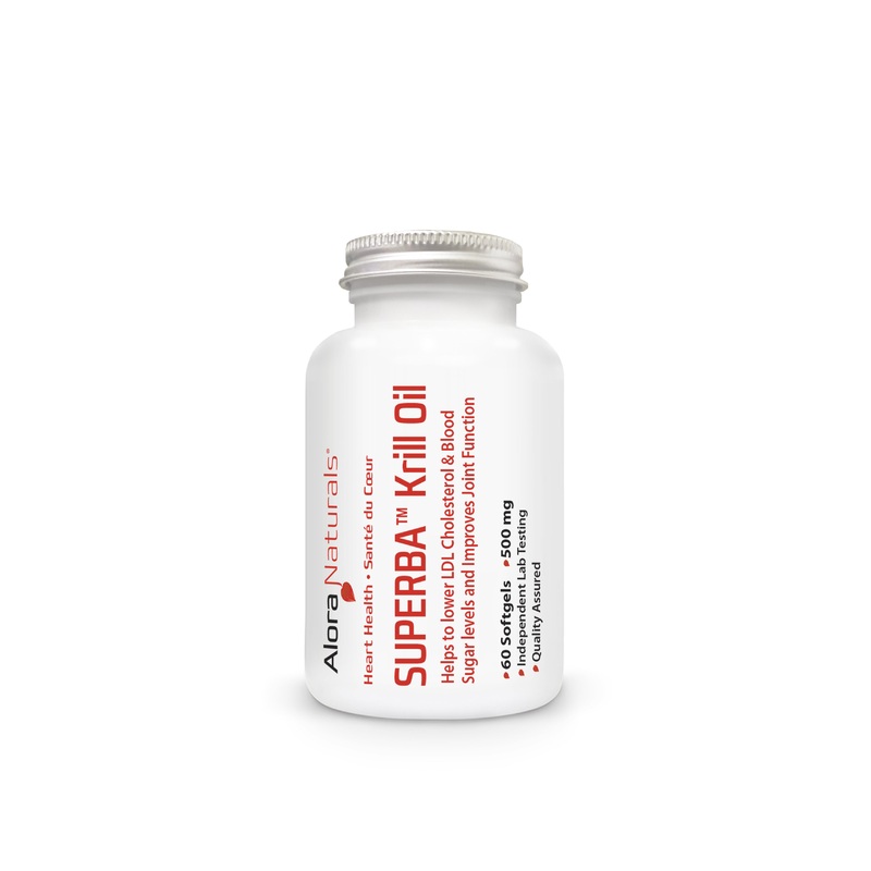 Alora Naturals Superba Krill Oil - 500mg (60 Softgels)