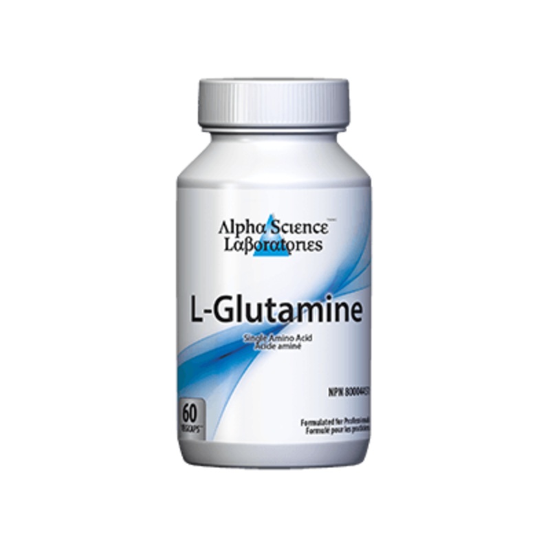 Alpha Science L-Glutamine - 60 veg caps