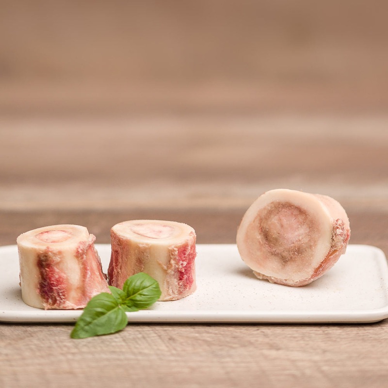 BCR - BEEF MARROW RAW BONE - Small 2lbs