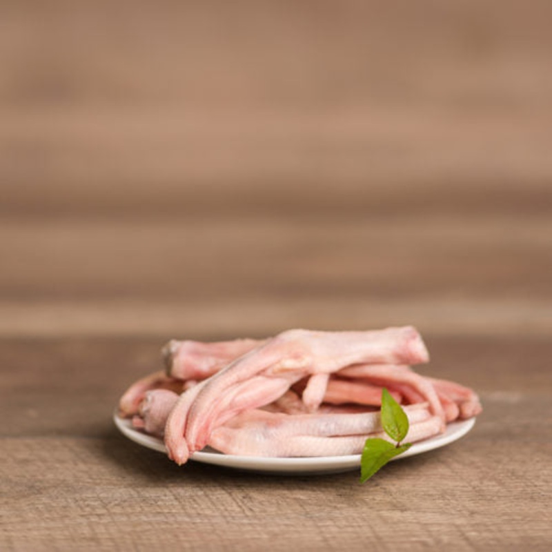 BCR - DUCK FEET RAW BONE - 1lbs