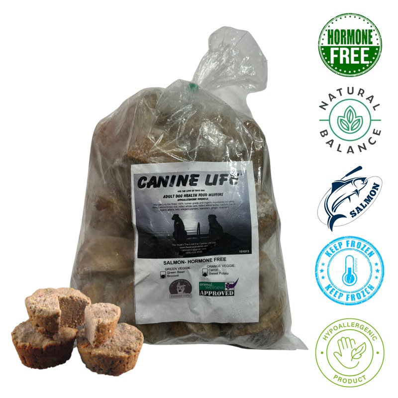 Canine Life - Dog Muffins - Salmon
