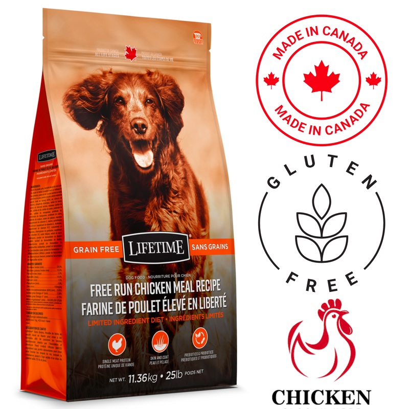 Lifetime - All Life Grain-Free, Free-Run Chicken Dog Food - 2.27 Kg