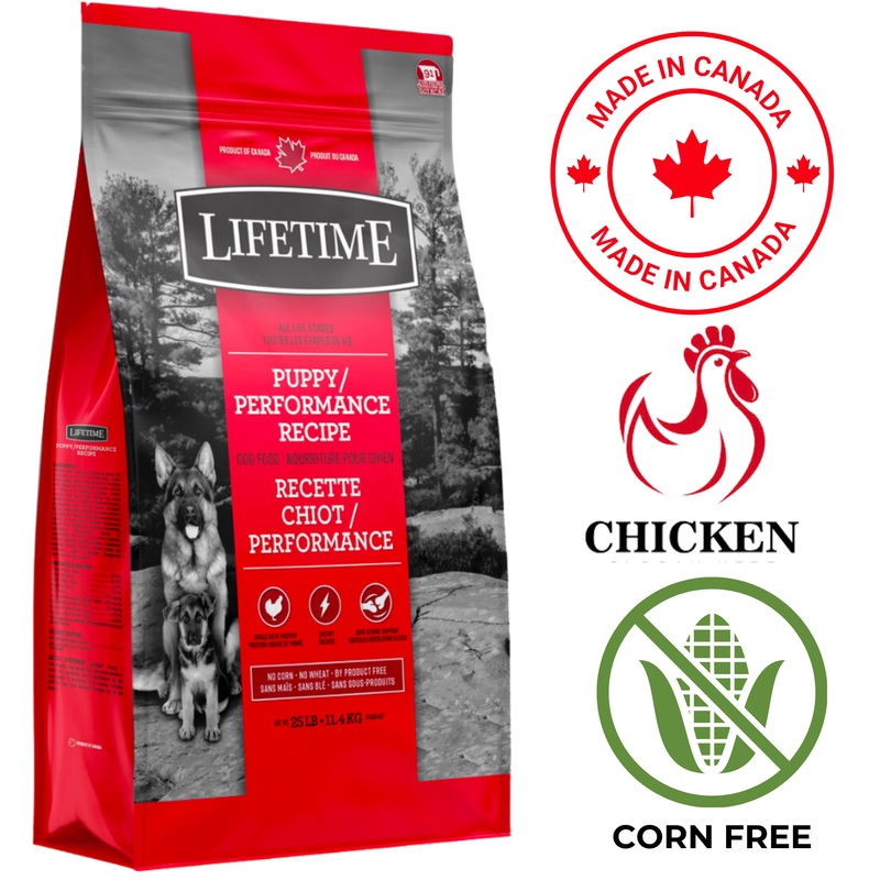 Lifetime - All Life Puppy Performance Dog Food - 11.4 Kg