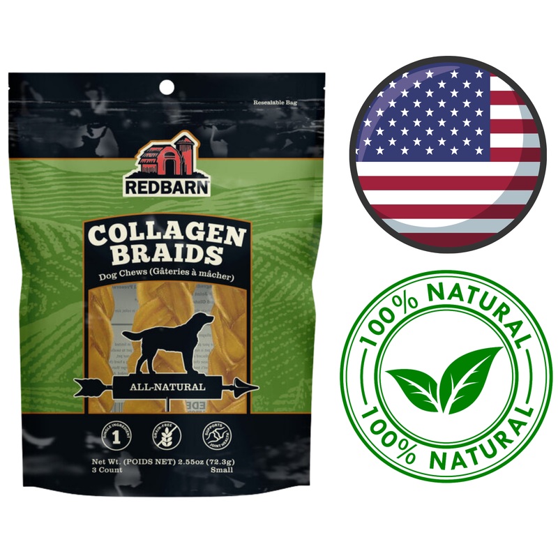 RedBarn - Bag Of Collagen Braids - Small