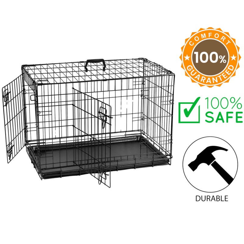 Smart Pet Love - Double Door Dog Crate - XS