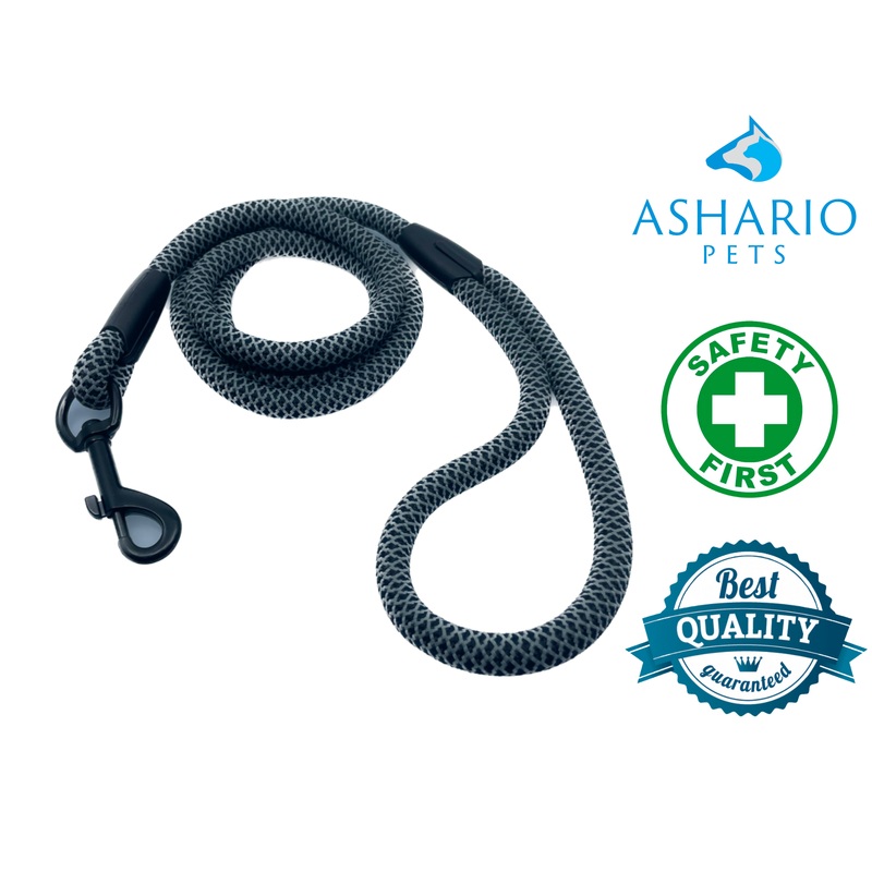 Ashario Pets - "SoloPup" Dog Leash - Gray