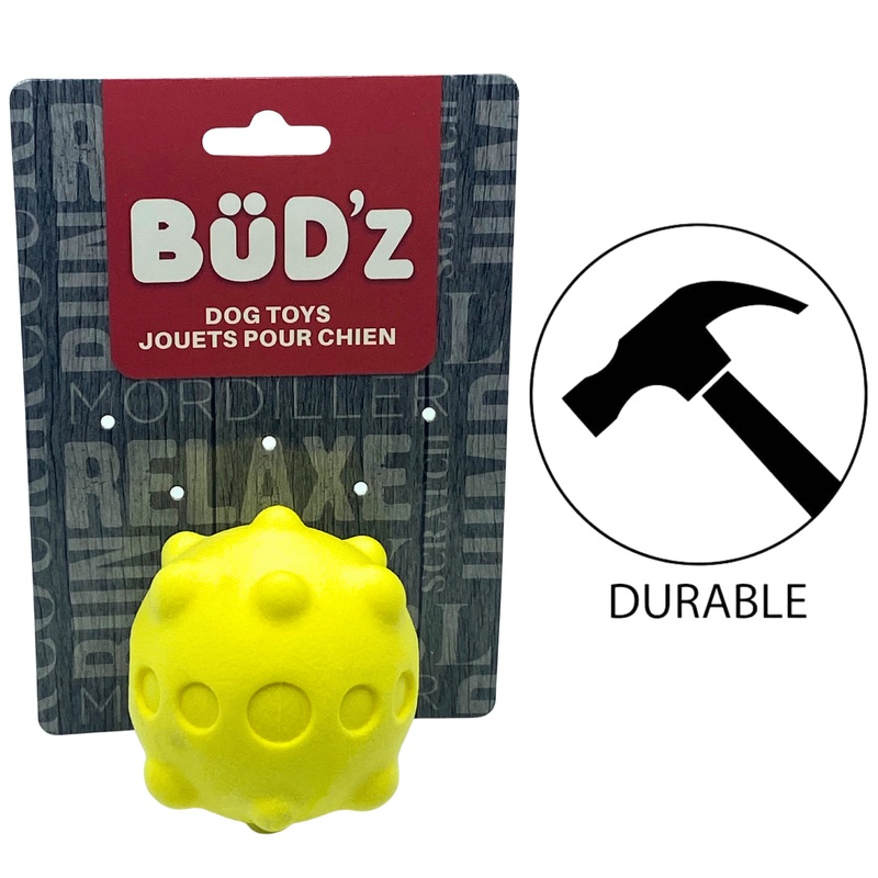BuD'z - Rubber Foam Ball - Yellow