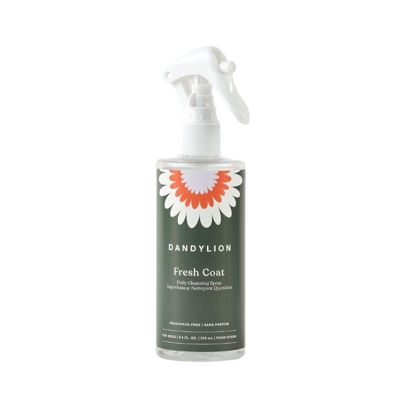 Dandylion - Fresh Coat Daily Spray Waterless No-Rinse Dog Shampoo - 10.49 Oz