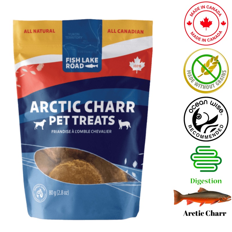 Fish Lake Road - Arctic Charr Treats - 80 Grams
