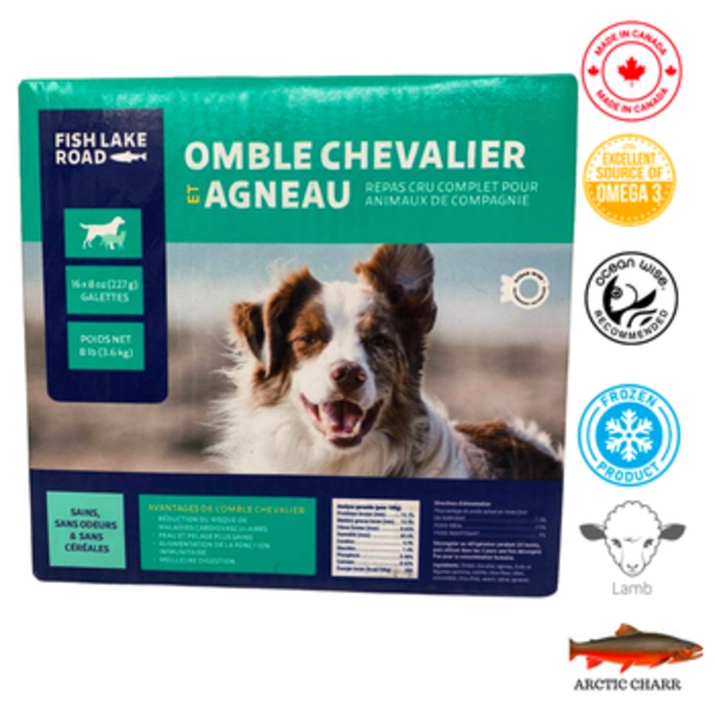 Fish Lake Road - Complete Raw Meal Arctic Charr & Lamb - 8 lb