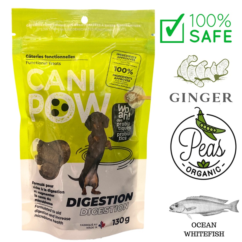Grand Cru - Cani Pow Digestion Treats For Dogs - 130 Grams