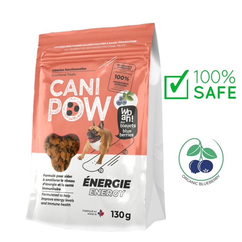Grand Cru - Cani Pow Energy Treats For Dogs - 130 Grams