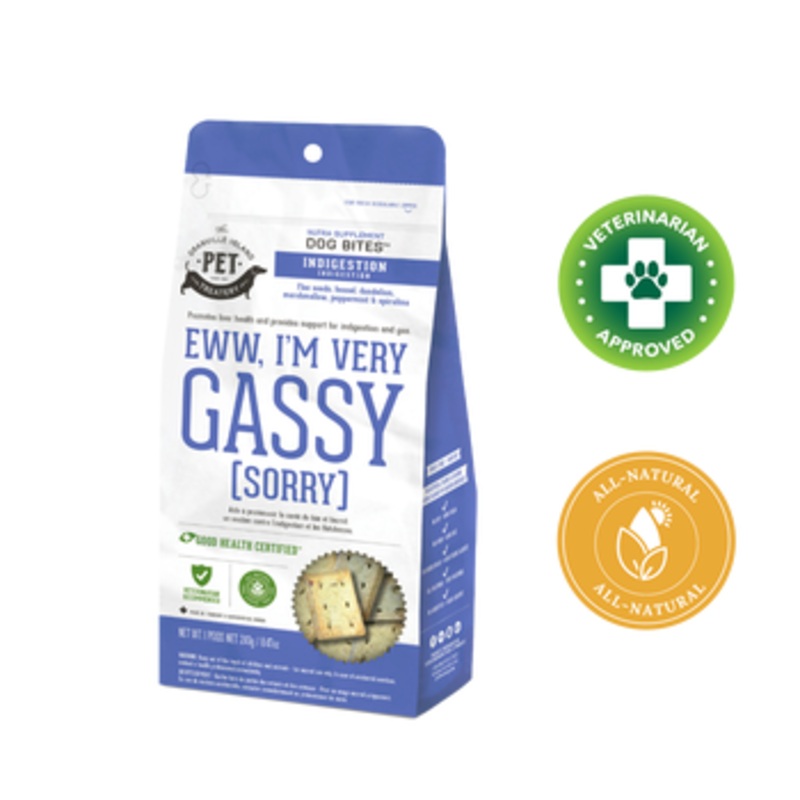 Granville Island Pet Treatery - Digestion Treats Eww I'M Very Gassy Sorry Dog Treats - 240 Grams