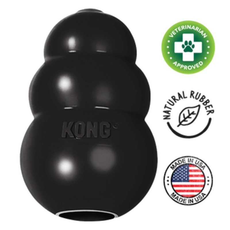 KONG - Extreme Black Dog Toy - Large/X-Large