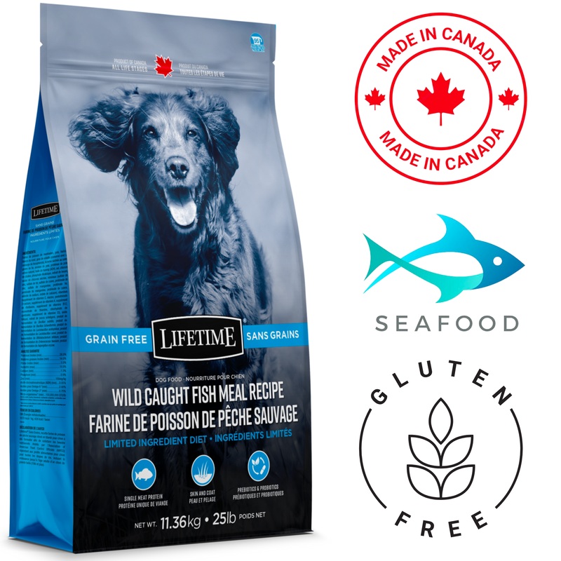 Lifetime - Grain-Free Wild Caught Fish Dog Food - 2.27 Kg