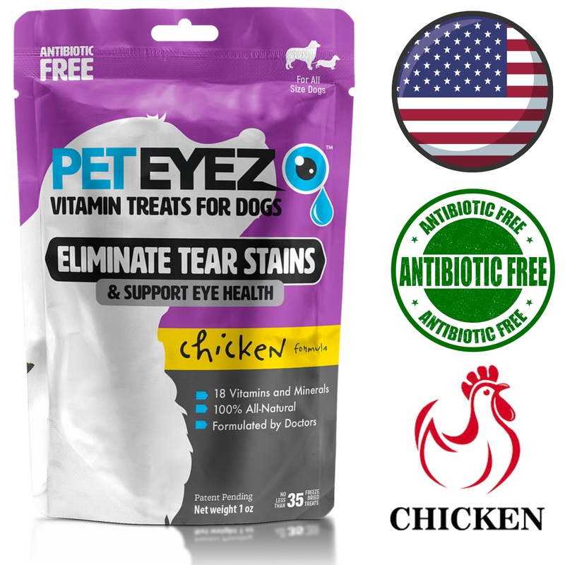 PetEyez - Chicken Dog Treats - 1 Oz