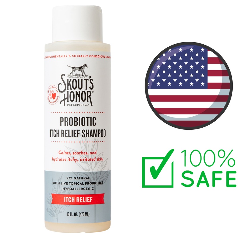 Skout's Honour - Probiotic Itch Relief Dog Shampoo - 16 Oz