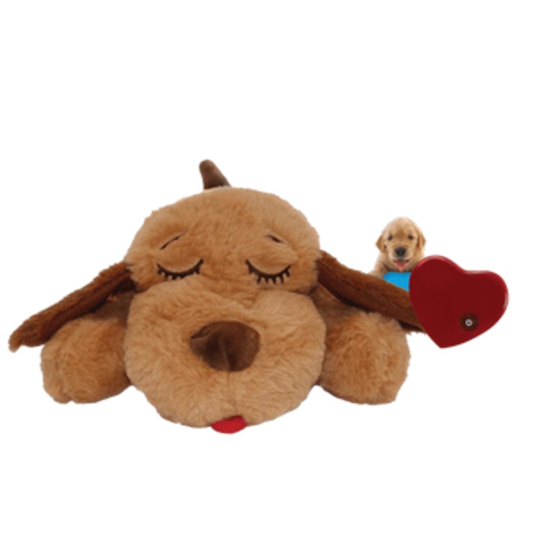 Smart Pet Love - Snuggle Puppy Dog Toy - Brown & White
