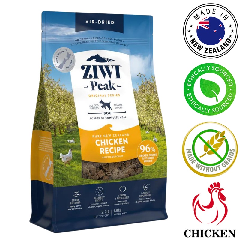 ZIWI - Chicken Air Dried Dog Food - 1 Kg