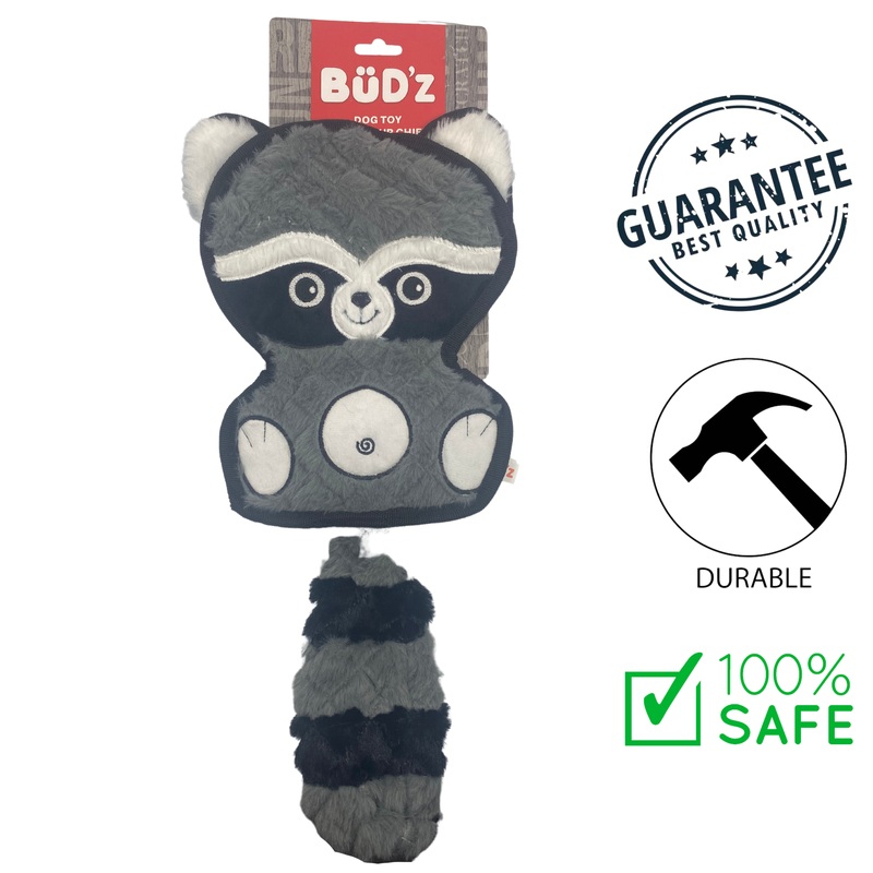 BuD'z - Crinkle Dog Toy Daddy Raccoon