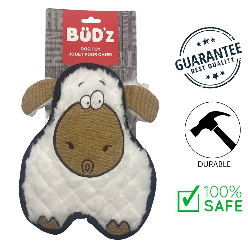 BuD'z - Crinkle Dog Toy - Daddy Sheep