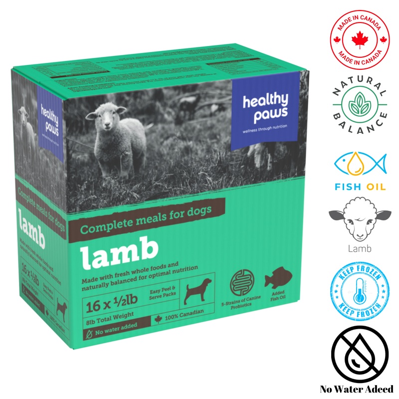 Healthy Paws - Canine Complete Dinner Lamb - 0.5 lb