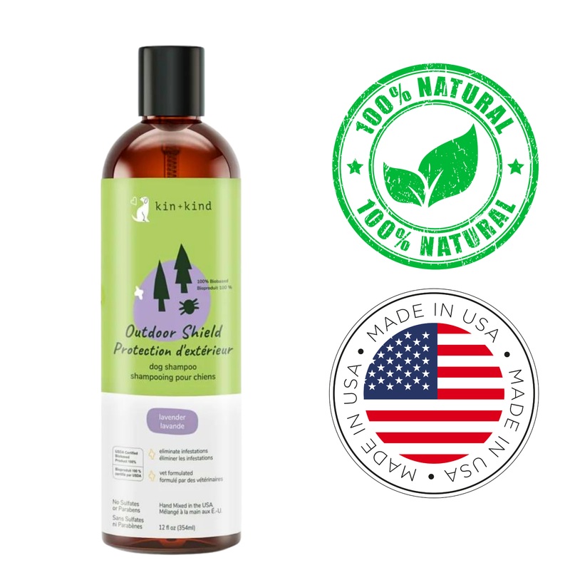Kin+Kind - Outdoor Shield Shampoo Lavender - 12 Oz
