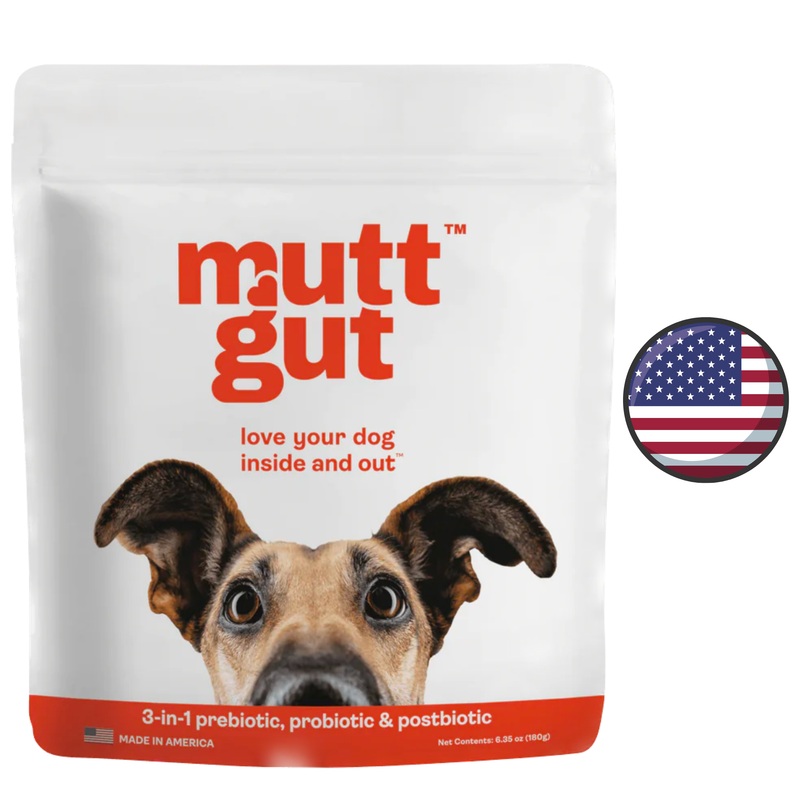 MuttGutt - 3-1 Gut Support - 90 Grams