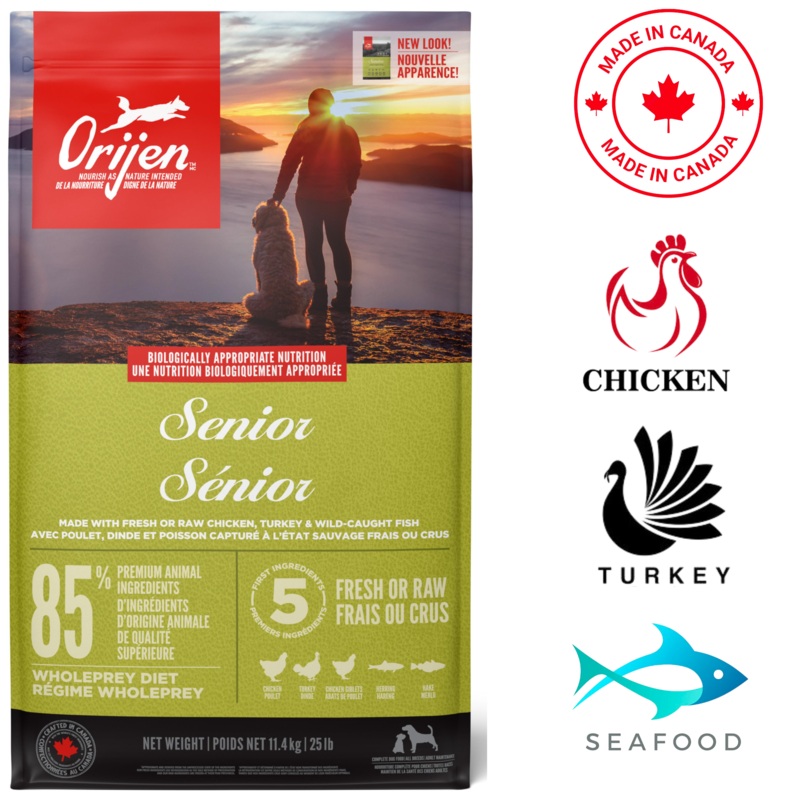 Orijen - Senior Dry Dog Food - 25 lb