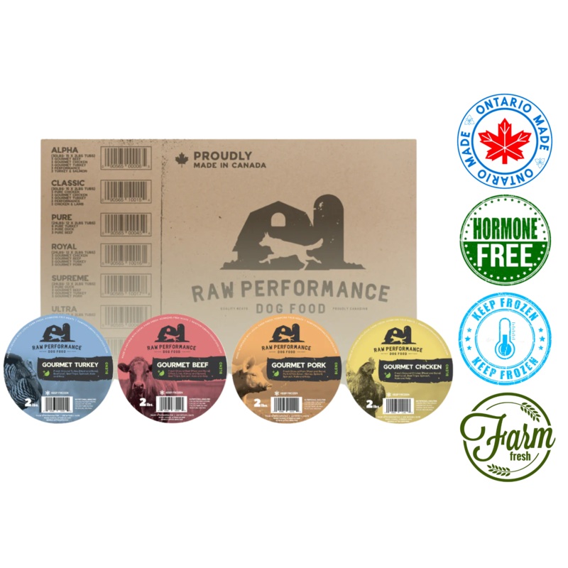 Raw Performance - Royal Raw Dog Food Pack - 24 lb