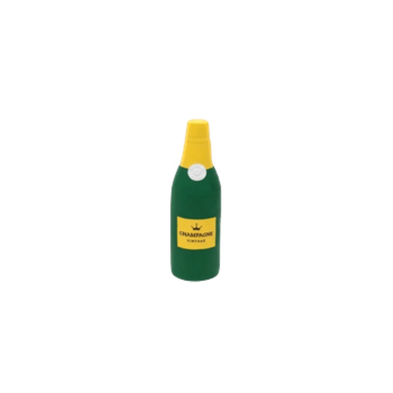 ZippyPaws - Happy Hour Crusherz Dog Toy - Champagne