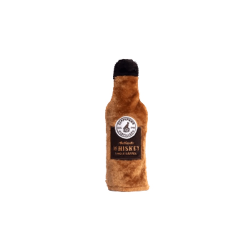 ZippyPaws - Happy Hour Crusherz Dog Toy - Whiskey