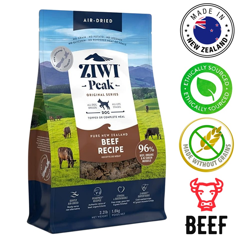 ZIWI - Beef Air Dried Dog Food - 1 Kg
