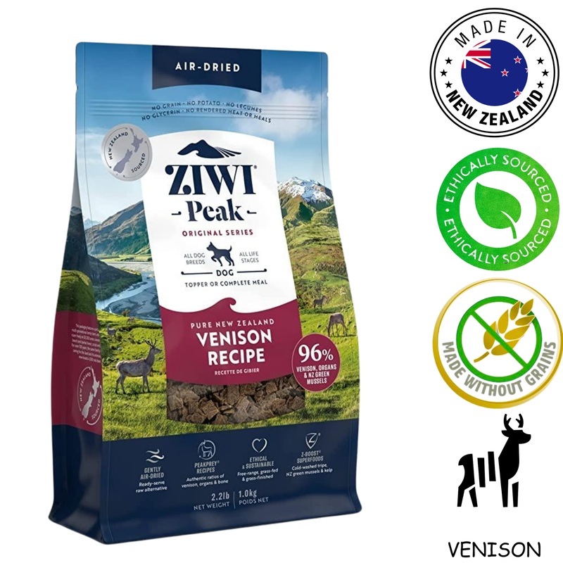 ZIWI - Venison Air Dried Dog Food - 1 Kg