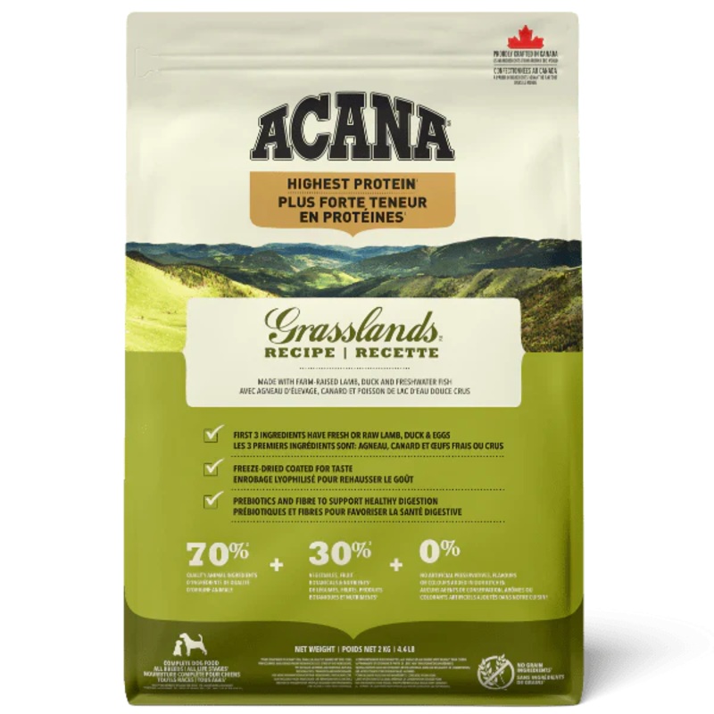 Acana - Grasslands Adult Dry Dog Food