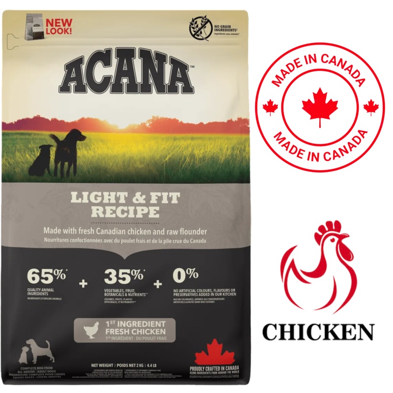 Acana - Light & Fit Chicken Dry Dog Food