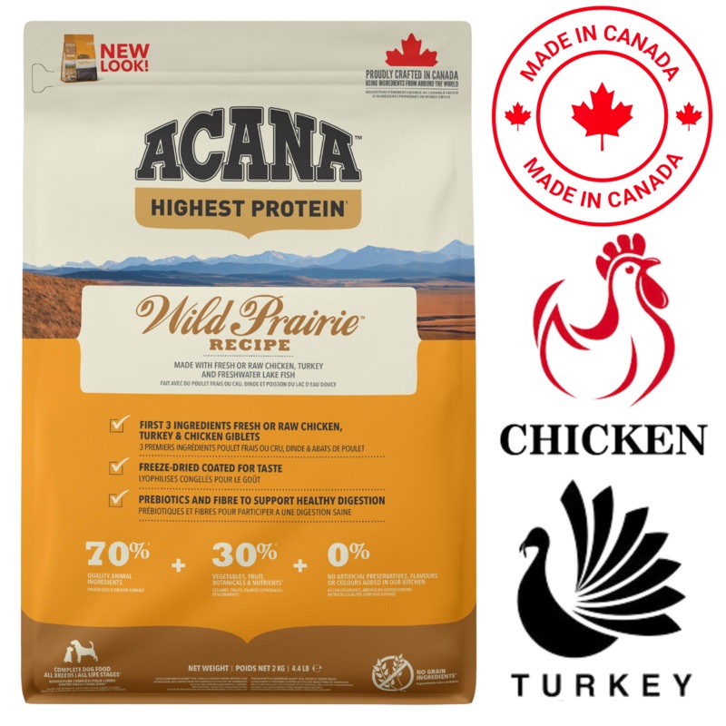 Acana - Wild Prairie Adult Dry Dog Food