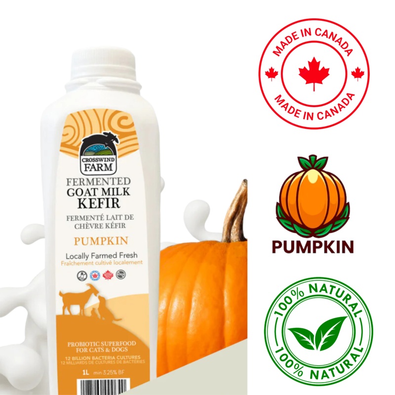 Crosswind Farms - Goat Milk Kefir With Pumpkin - 1 Litre