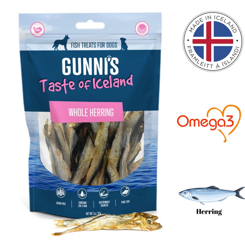 Gunni's - Taste Of Iceland Whole Herring - 3 Oz