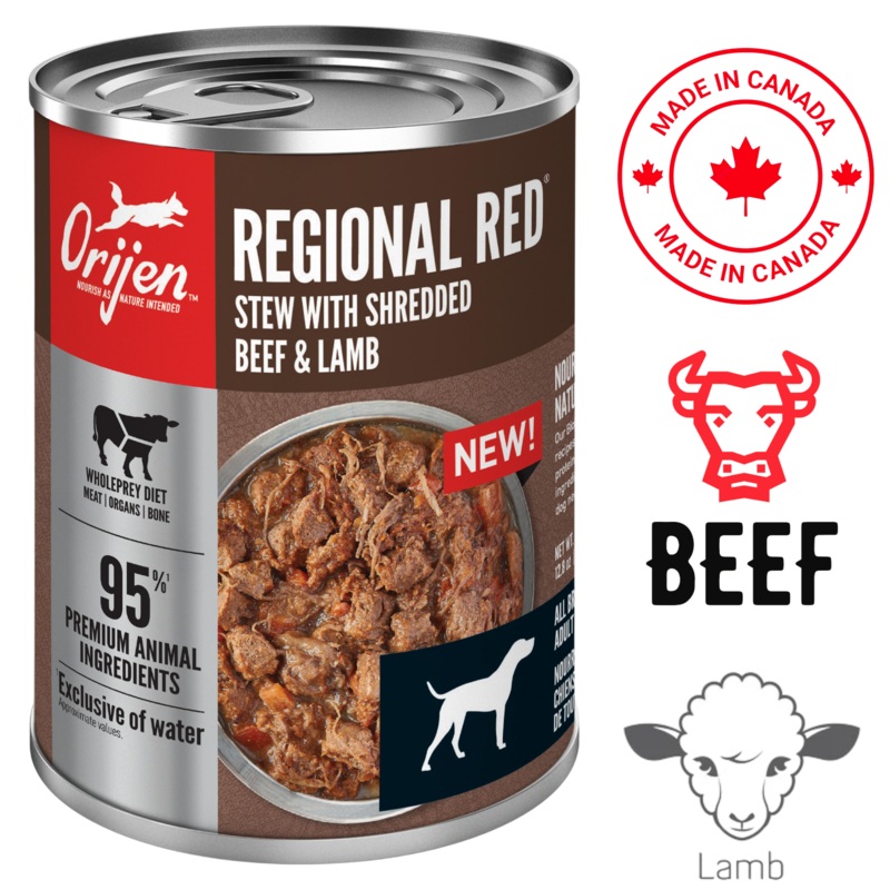 Orijen - Regional Red Stew Canned Dog Food - 12.8 Oz