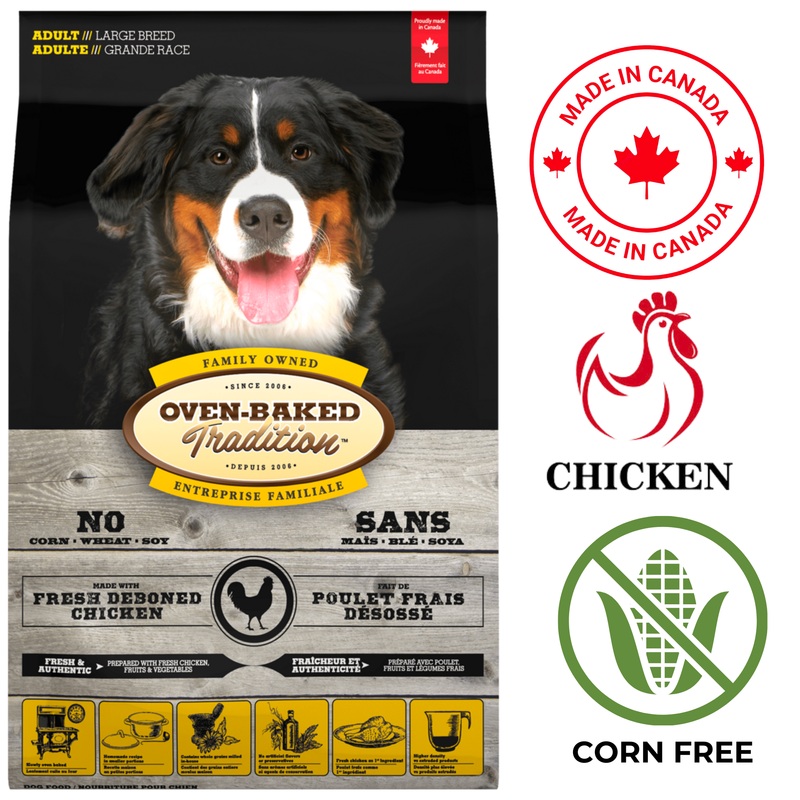 Oven-Baked Tradition - Adult Large Breed Chicken Dry Dog Food - 25 lb
