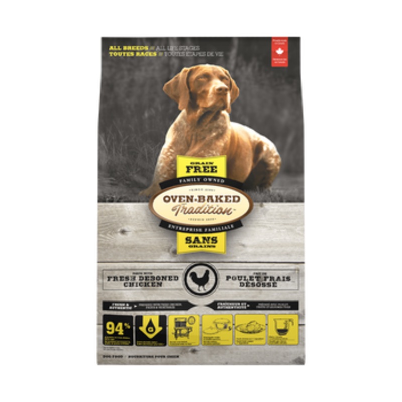 Oven-Baked Tradition - All Breeds All Life Stages Grain Free Chicken Dry Dog Food - 5 lb