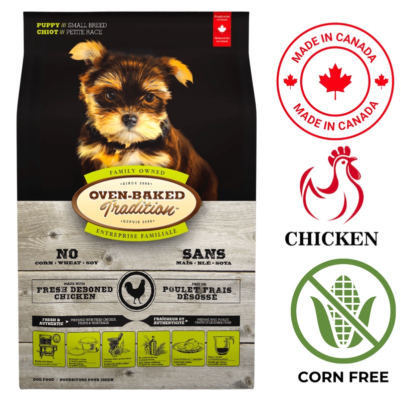 Oven-Baked Tradition - Puppy Small Breed Chicken Dry Dog Food - 5 lb