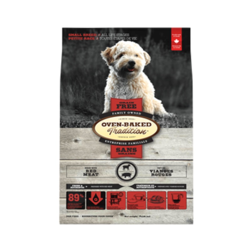 Oven-Baked Tradition - Small Breed All Life Stages Red Meat Dry Dog Food - 5 lb