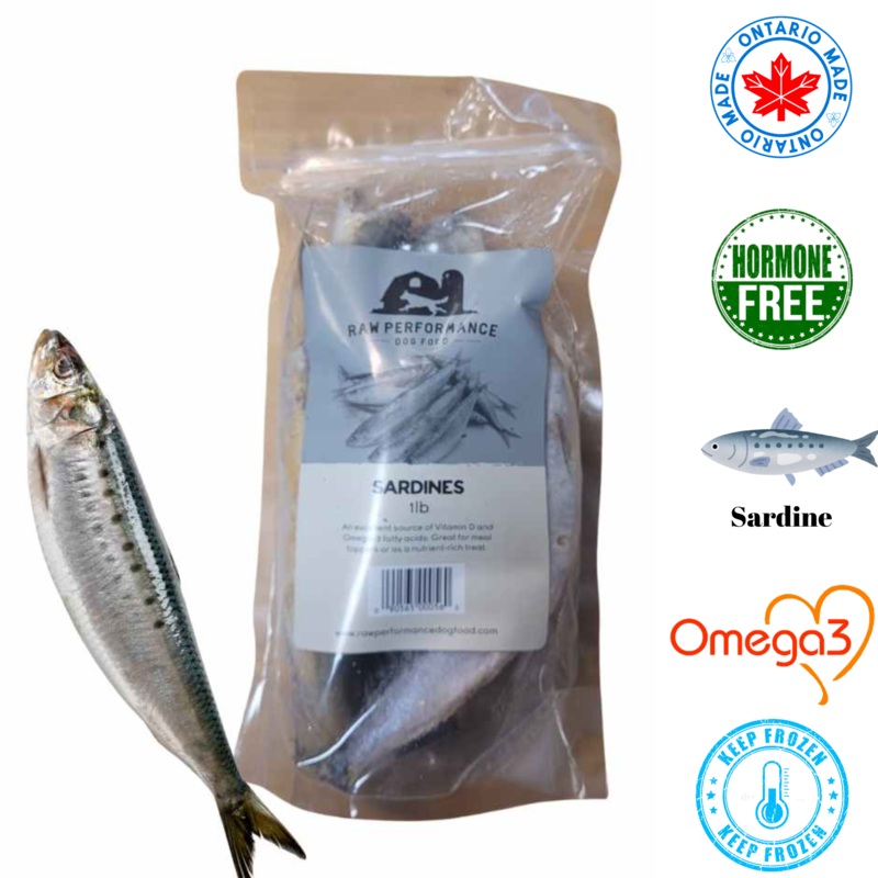 Raw Performance - Bag Of Sardines - 1 lb