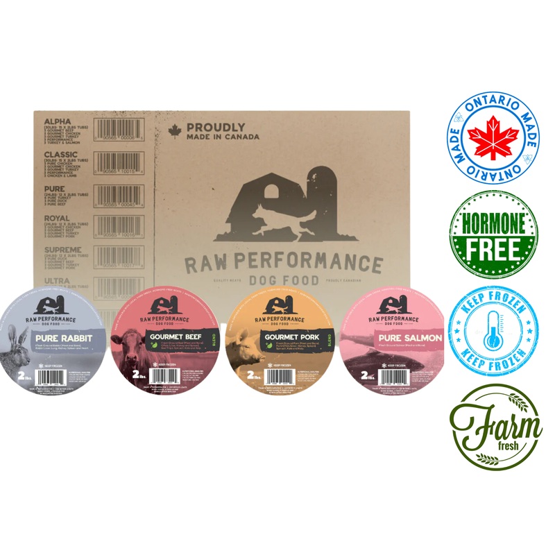Raw Performance - Ultra Raw Dog Food Pack - 24 lb